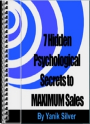 Product picture 7 Hidden Psychological Secrets to MAXIMUM Sales